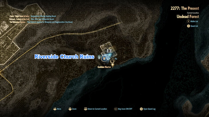 Golden Nectar 31 Map