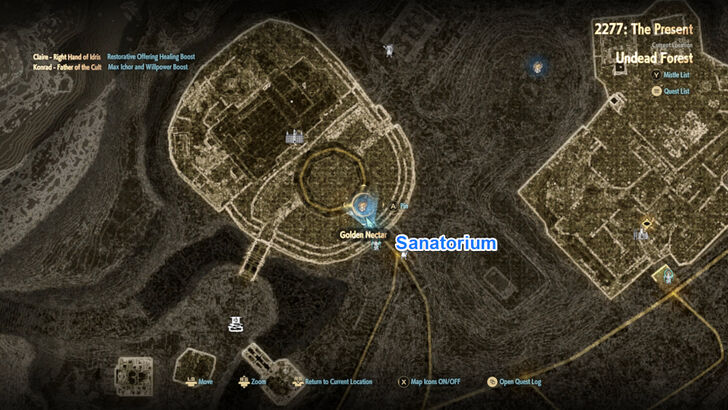 Golden Nectar 28 Map