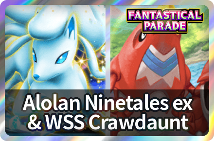 Alolan Ninetales ex and Crawdaunt Deck