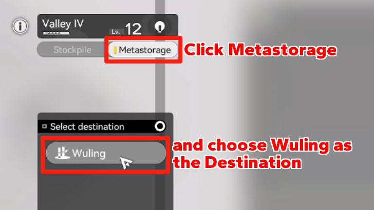 Metastorage Transfer Guide - Select Metastorage