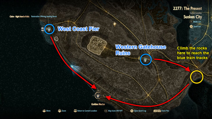 Golden Nectar 11 Map