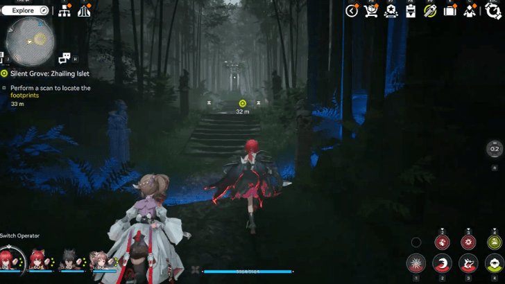 Perform a Scan to Locate the Footprints