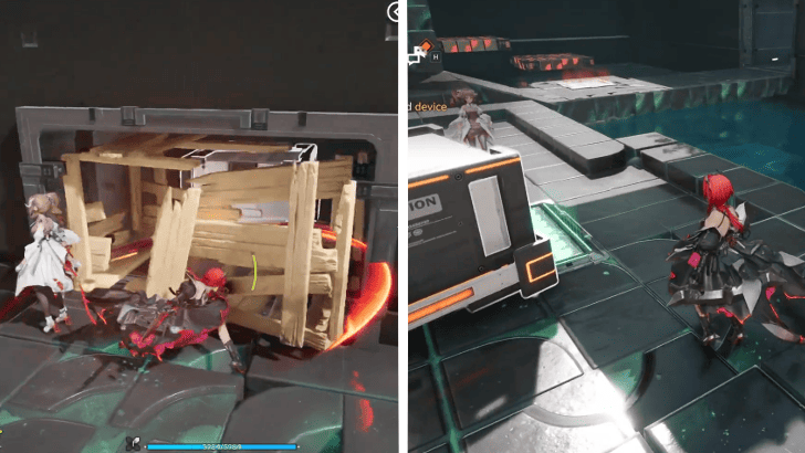 Place the Crate on the Pressure Switch