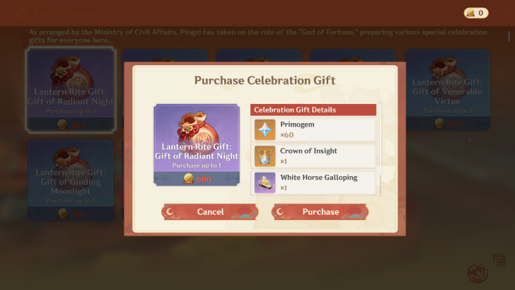 Genshin - Festive Shopping