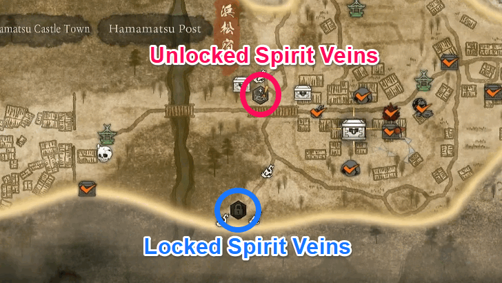 Nioh 3 - Difference of Spirit Veins