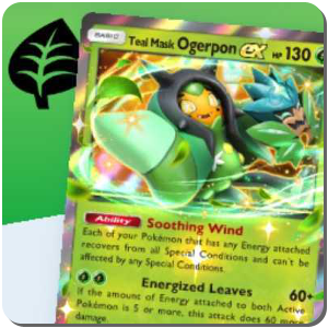 Teal Mask Ogerpon ex Solo Battle
