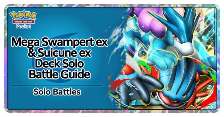 Pokemon TGC Pocket - Mega Swampert ex & Suicune ex Deck (Fantastical Parade) Deck Build and How to Play