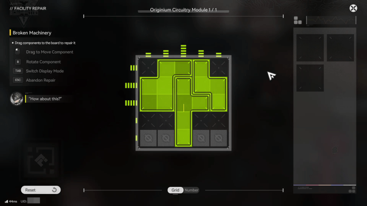 How to Solve the Originium Circuitry Puzzle