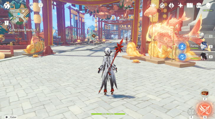 Genshin - Go to Liyue Harbor