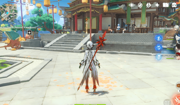 Genshin - Go to Third Round Knockout