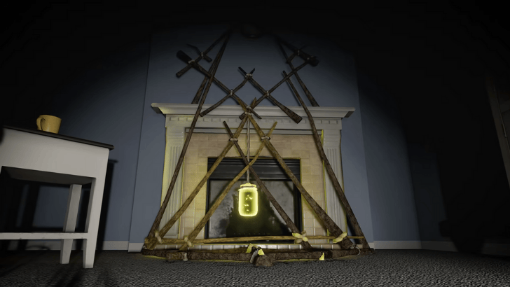 Phasmophobia Cursed Hollow fireplace