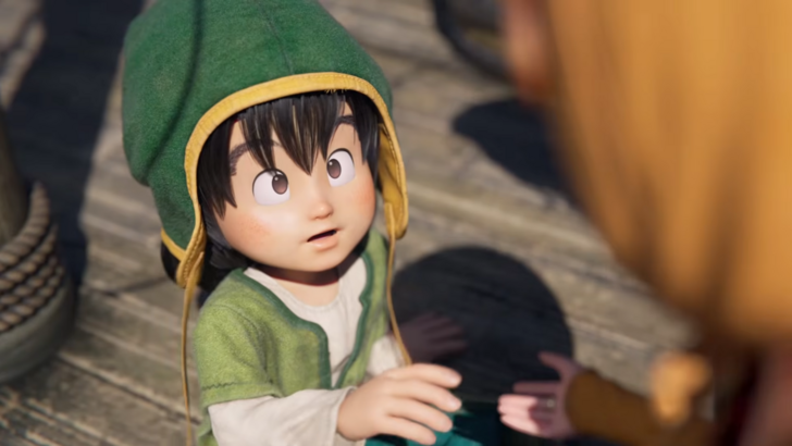 DQ7R Hero Accepting The Hand