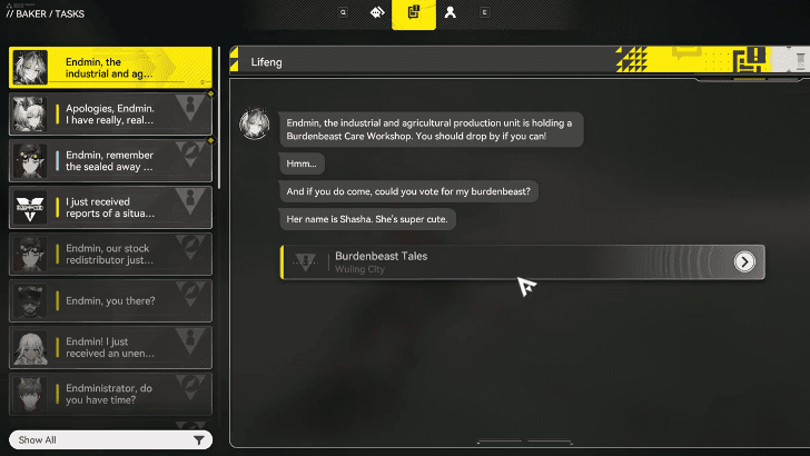 Read the Message from Lifeng