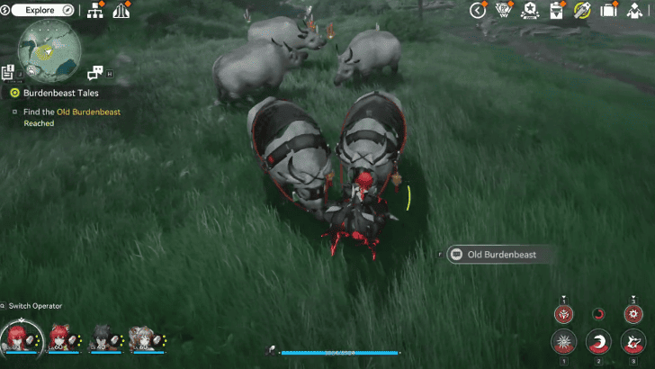 Find the Old Burdenbeast