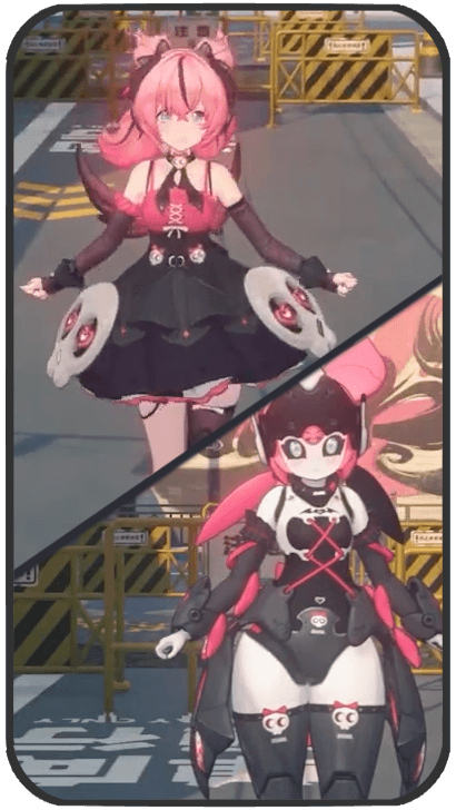 Discordant Note Outfit In-Game