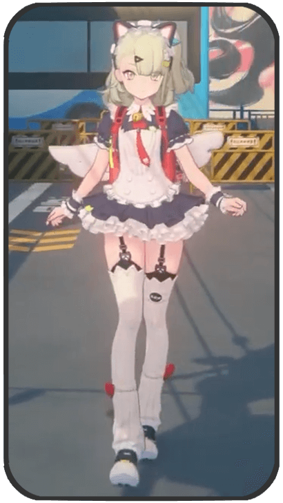 Afternoon Tea Break Outfit In-Game