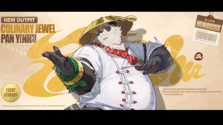 Free Pan Yinhu Outfit Culinary Jewel