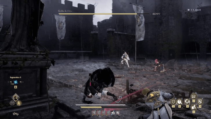 Have Josee Draw Aggro for Gobbo