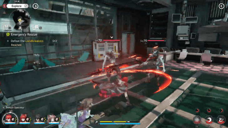 Defeat the Landbreakers