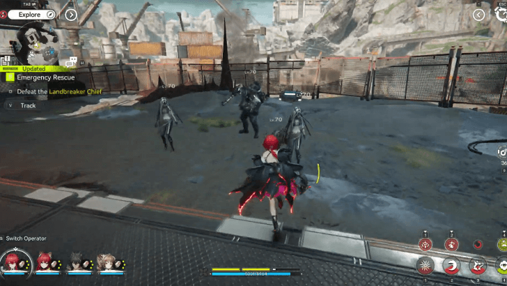 Defeat the Landbreaker Chief