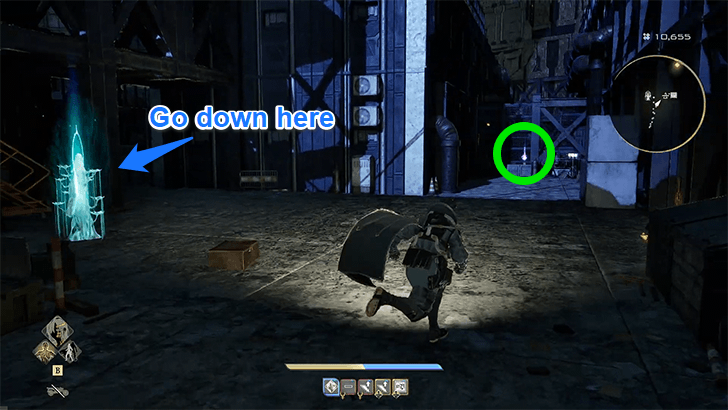 West Wing Elevator items