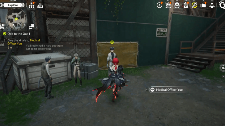 Give the Vinyls to Medical Officer Yue