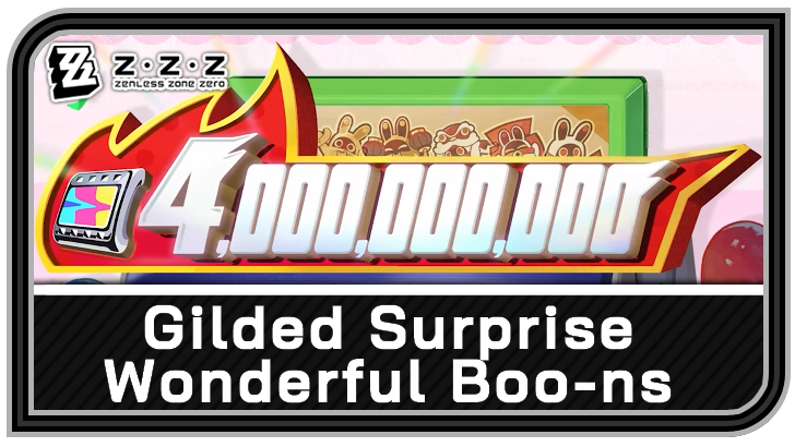 Gilded Surprise Wonderful Boo-ns