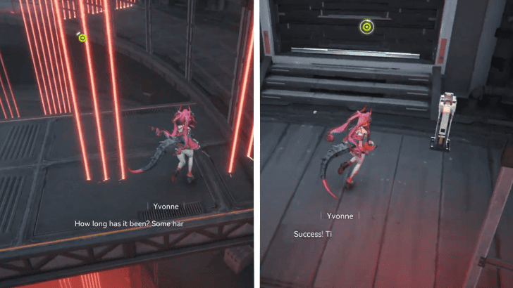 Dodge the Lasers to Reach the Door