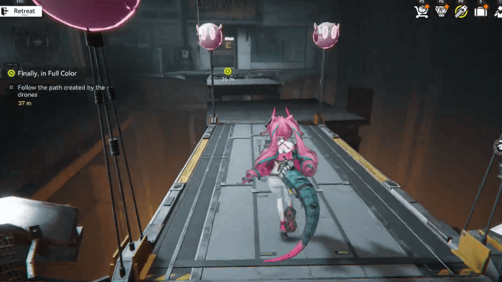 Follow the Path Created by the Drones