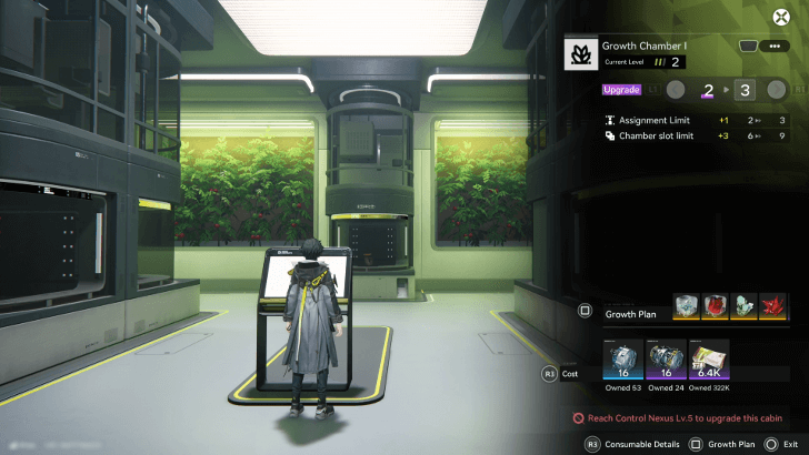 Level Up the Growth Chamber