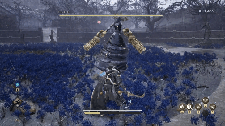 Stay Behind Her Melee Attacks