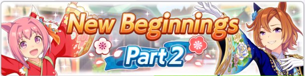 New Beginnings Part 2