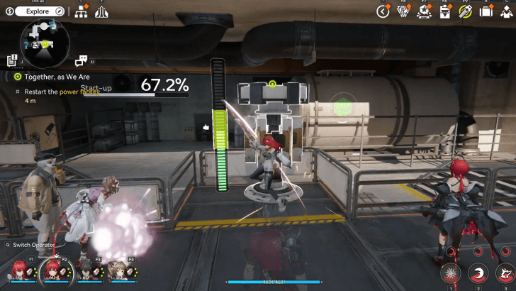 Restart the Power Facility