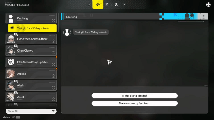 Read the Message from Da Jiang