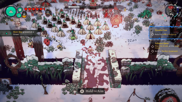 Pick Up a Snowball and Aim