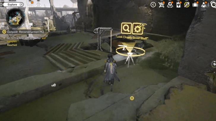 Go to the First Site to Gather Soil Samples