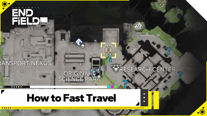 Arknights Endfield How to Fast Travel