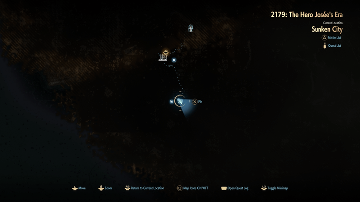 Umbral Shift Map Location