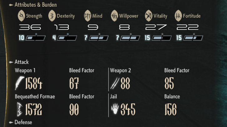 Code Vein 2 - Boosted Blade Burden