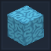 Cyan Coral Block Icon