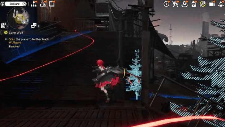 Scan the Place to Further Track Wulfgard