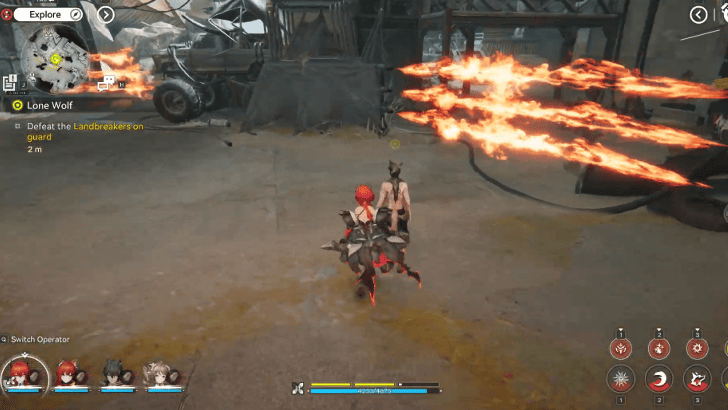 Defeat the Landbreakers on Guard