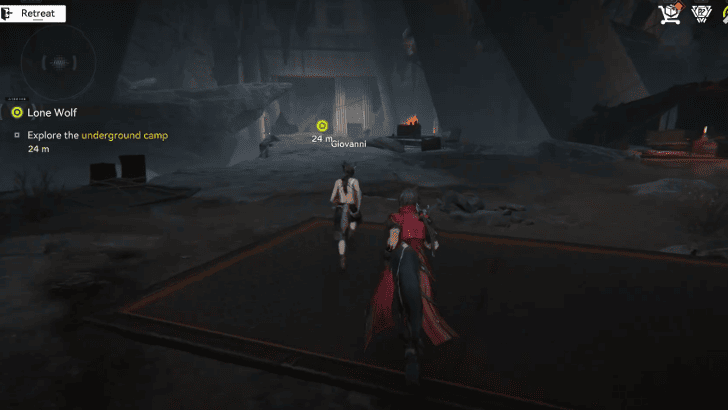 Explore the Underground Camp