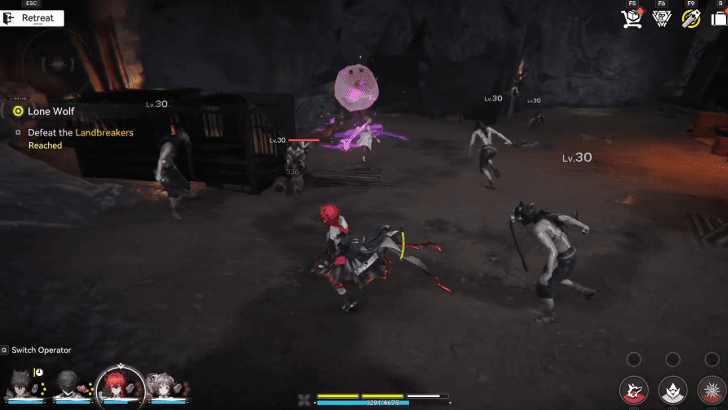 Defeat the Landbreakers