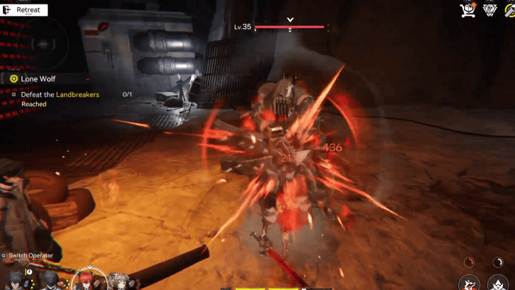 Defeat the Landbreakers