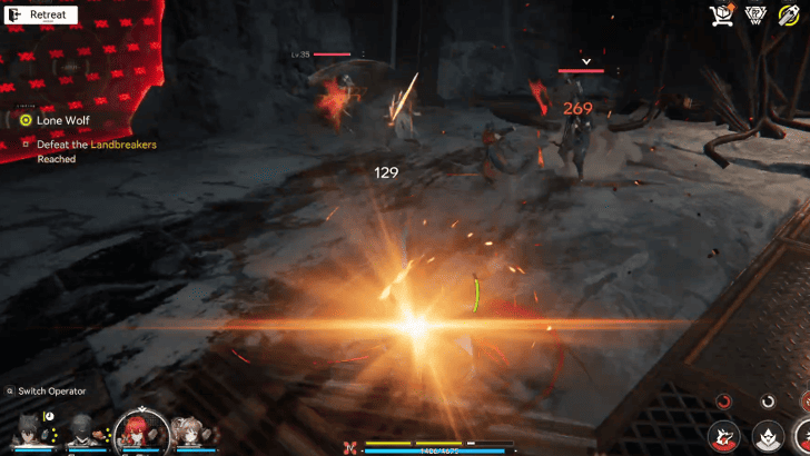 Defeat the Landbreakers