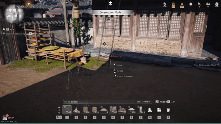 Where Winds Meet - Green Stairway (Kaifeng Prefecture) - Ladder