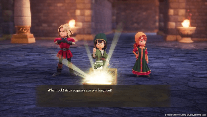 The party obtains a stone tablet fragment