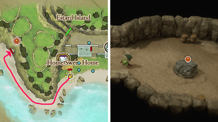 Estard Castle and Pilchard Bay Step 2