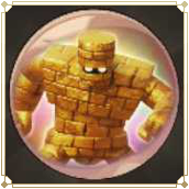 Gold Golem Heart